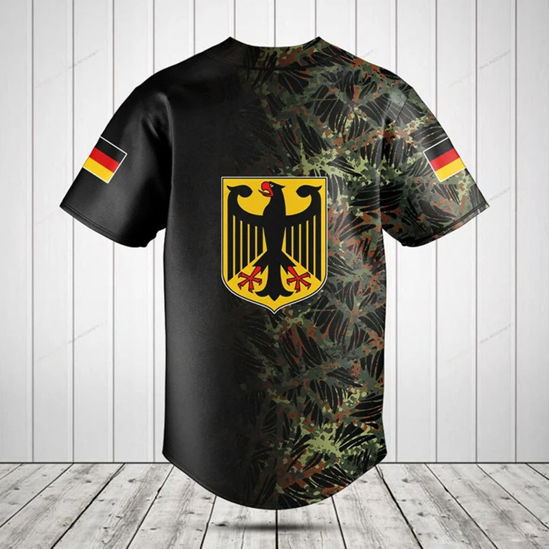 Camisa Personalizada com Gráfi - Mens Fashion Baseball Jersey avaliação e preço