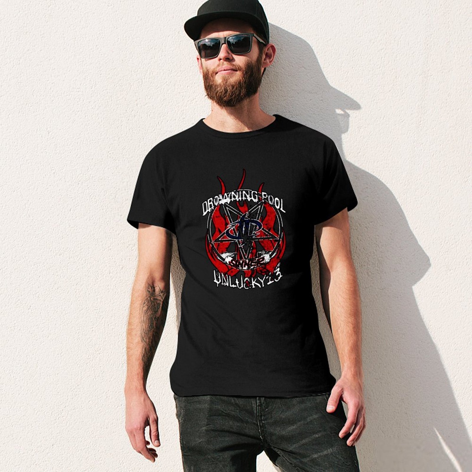 Camiseta com estampa da banda  - Men'S Fashion Genres avaliação e preço