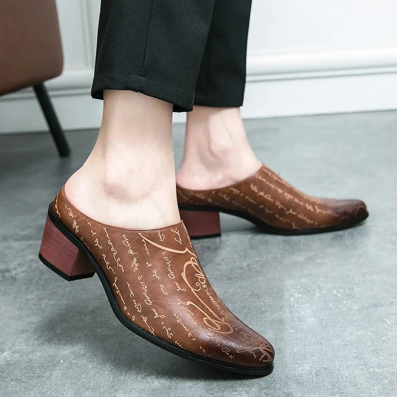 4cm saltos masculinos mocassin - Mens Fashion Zapatos avaliação e preço