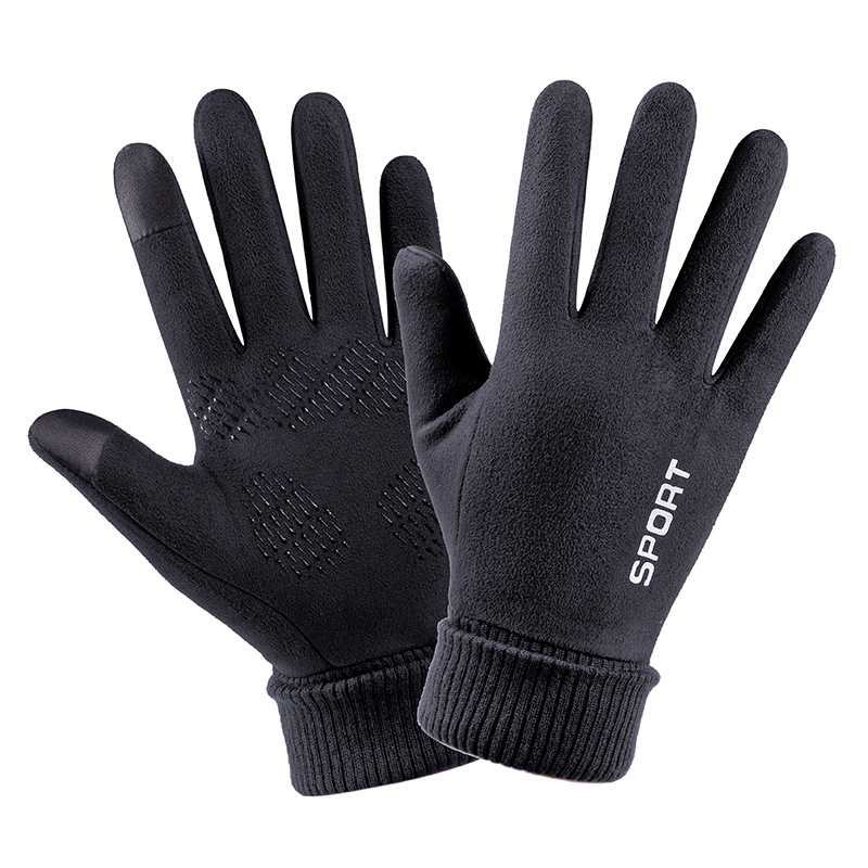 Homem inverno camurça couro de - Driving Gloves Leather avaliação e preço