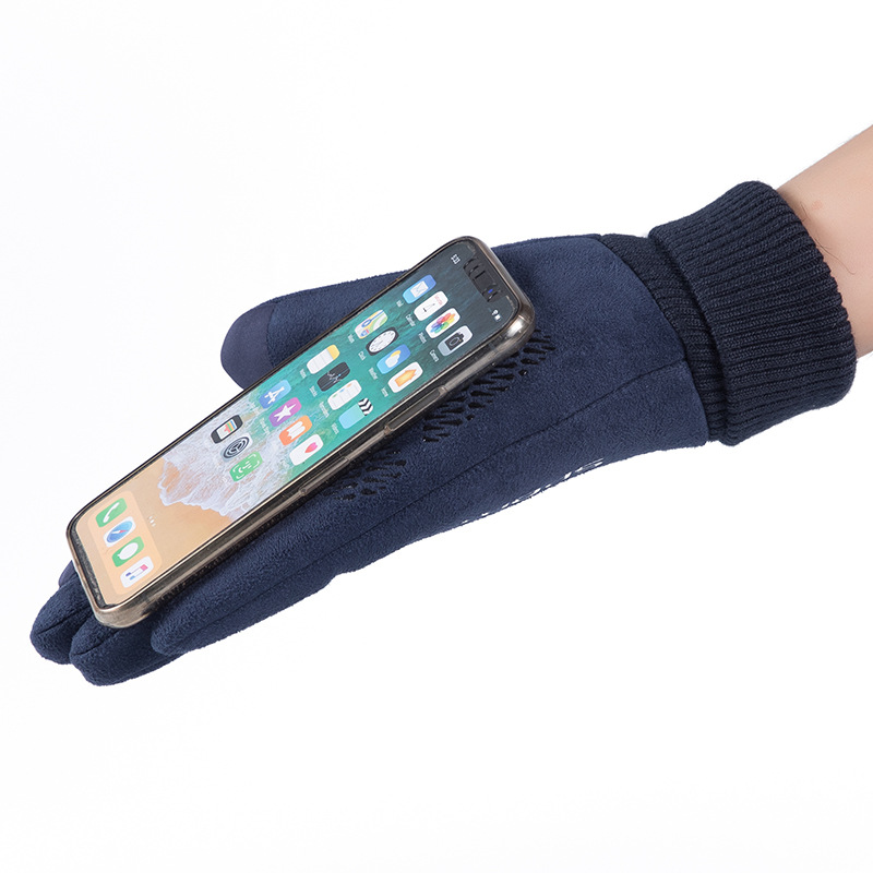 Homem inverno camurça couro de - Driving Gloves Leather avaliação e preço