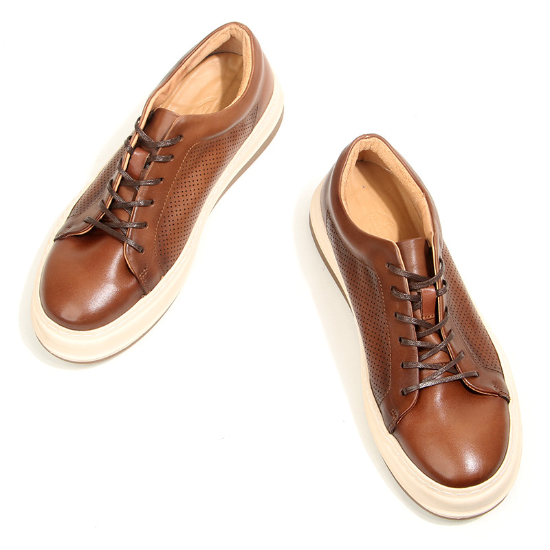 Sapatos de couro de cavalo lav - Mens Fashion Zapatos avaliação e preço