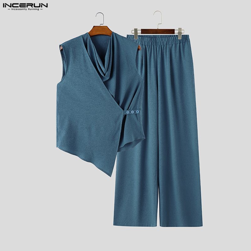 Conjuntos Masculinos INCERUN:  - Track Suit Men avaliação e preço
