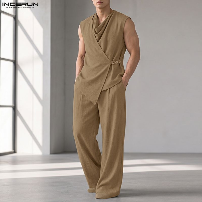 Conjuntos Masculinos INCERUN:  - Track Suit Men avaliação e preço