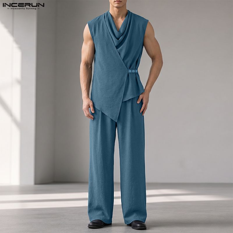 Conjuntos Masculinos INCERUN:  - Track Suit Men avaliação e preço