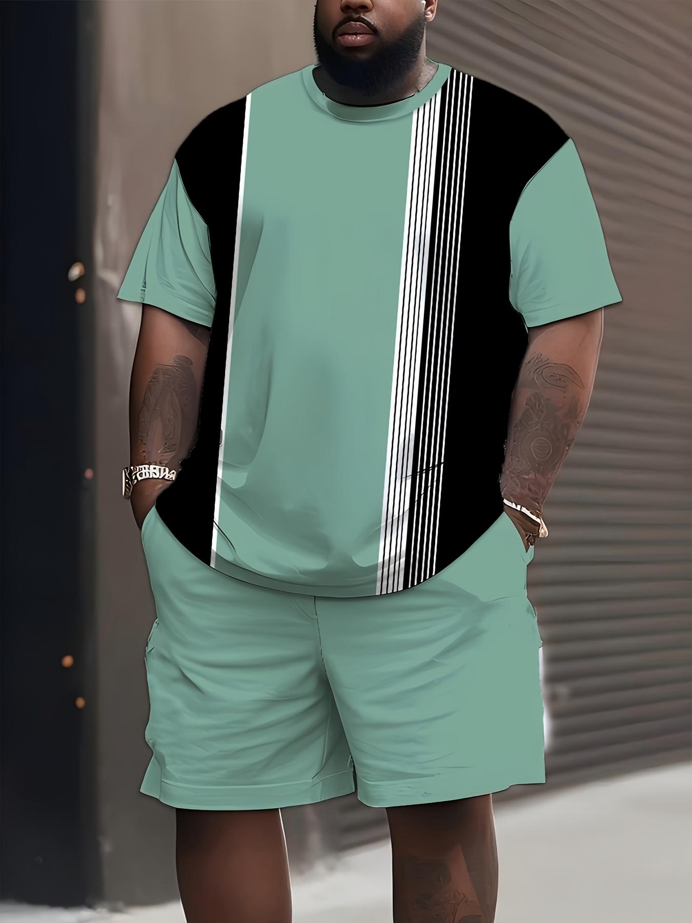 Conjunto de Roupas Masculinas  - Men'S Fashion 2025 avaliação e preço