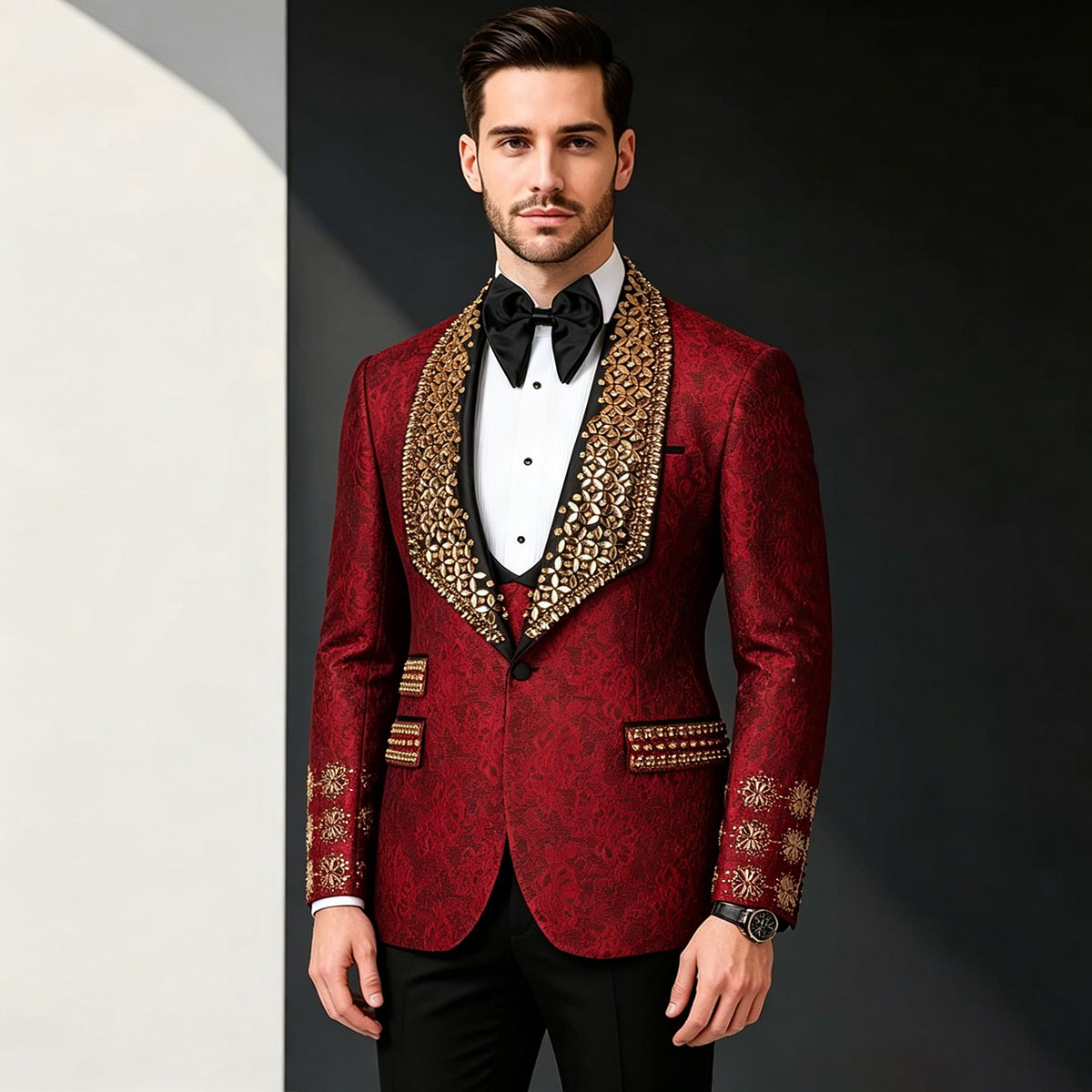 Conjuntos Formais de Alta Qual - Slim Fit Blazer Men avaliação e preço