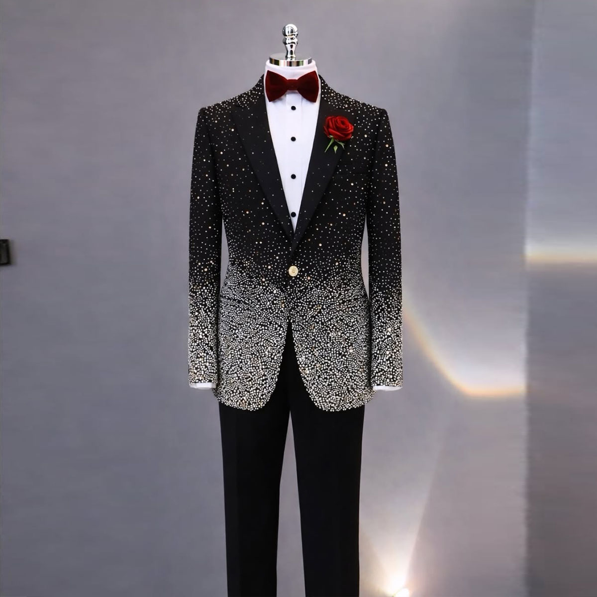 Conjunto de Terno Masculino El - Slim Fit Blazer Men avaliação e preço