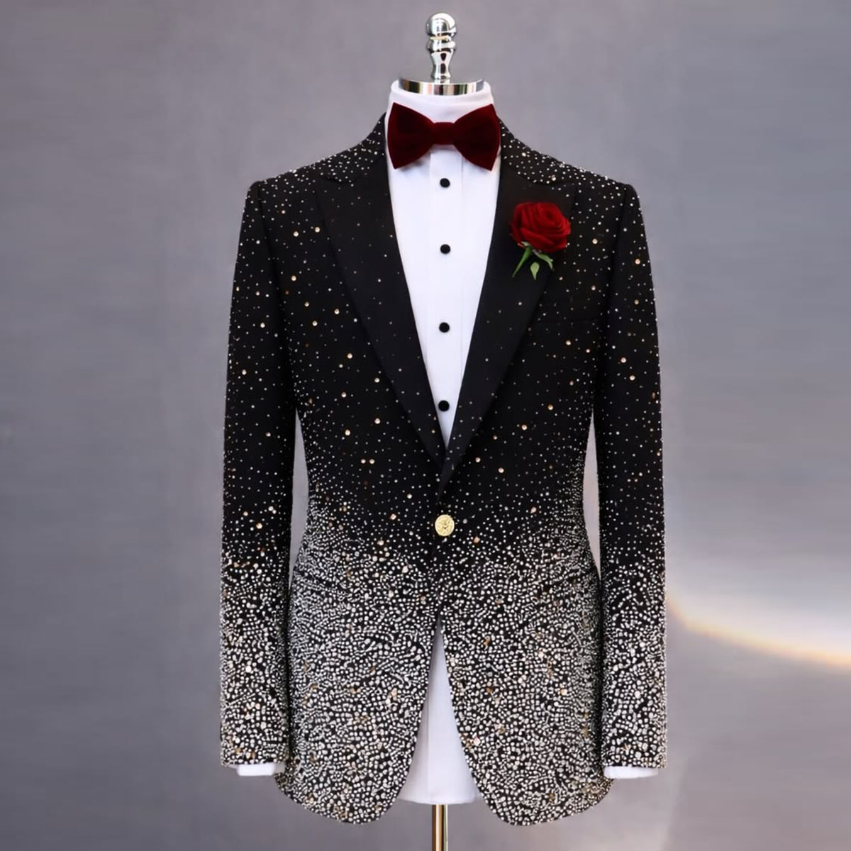 Conjunto de Terno Masculino El - Slim Fit Blazer Men avaliação e preço