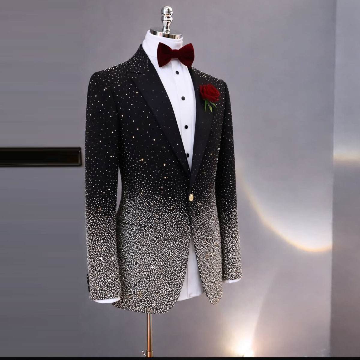 Conjunto de Terno Masculino El - Slim Fit Blazer Men avaliação e preço