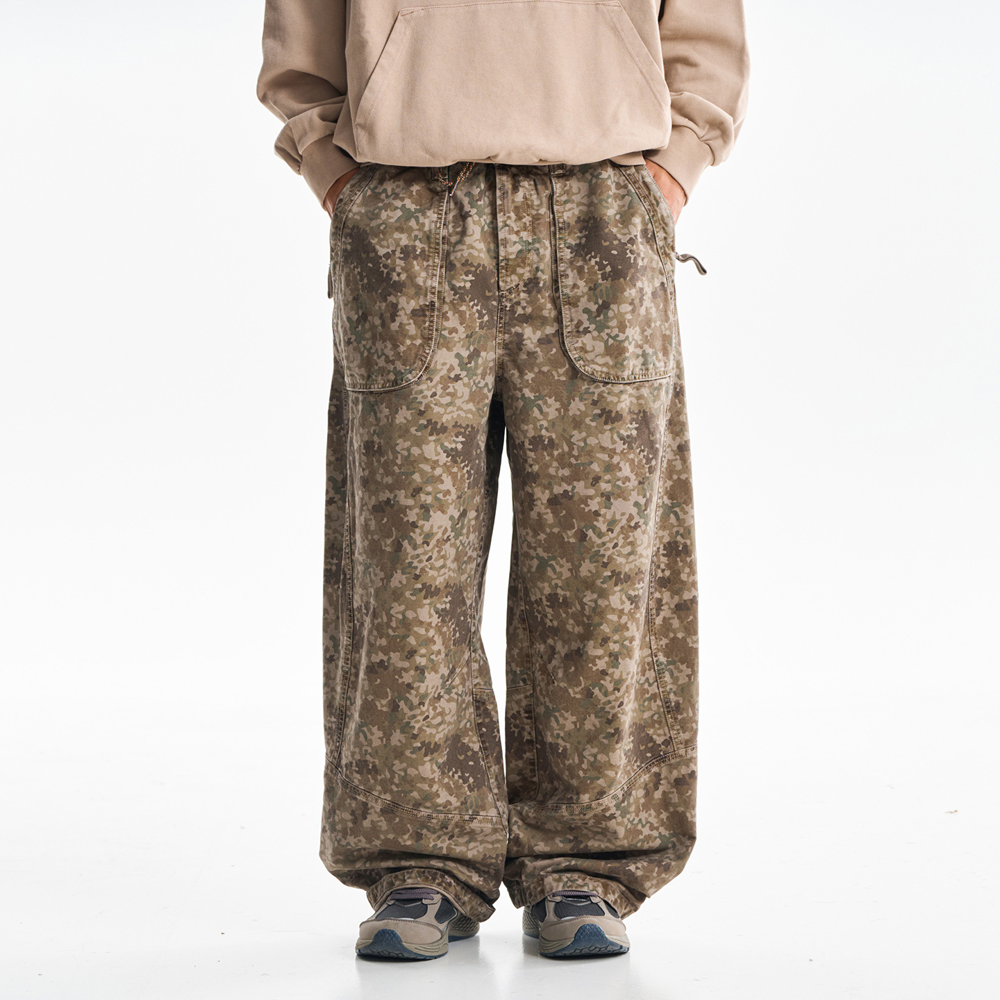 Calças Cargo de Algodão de Alt - Mens Fashion Cargo Pants avaliação e preço