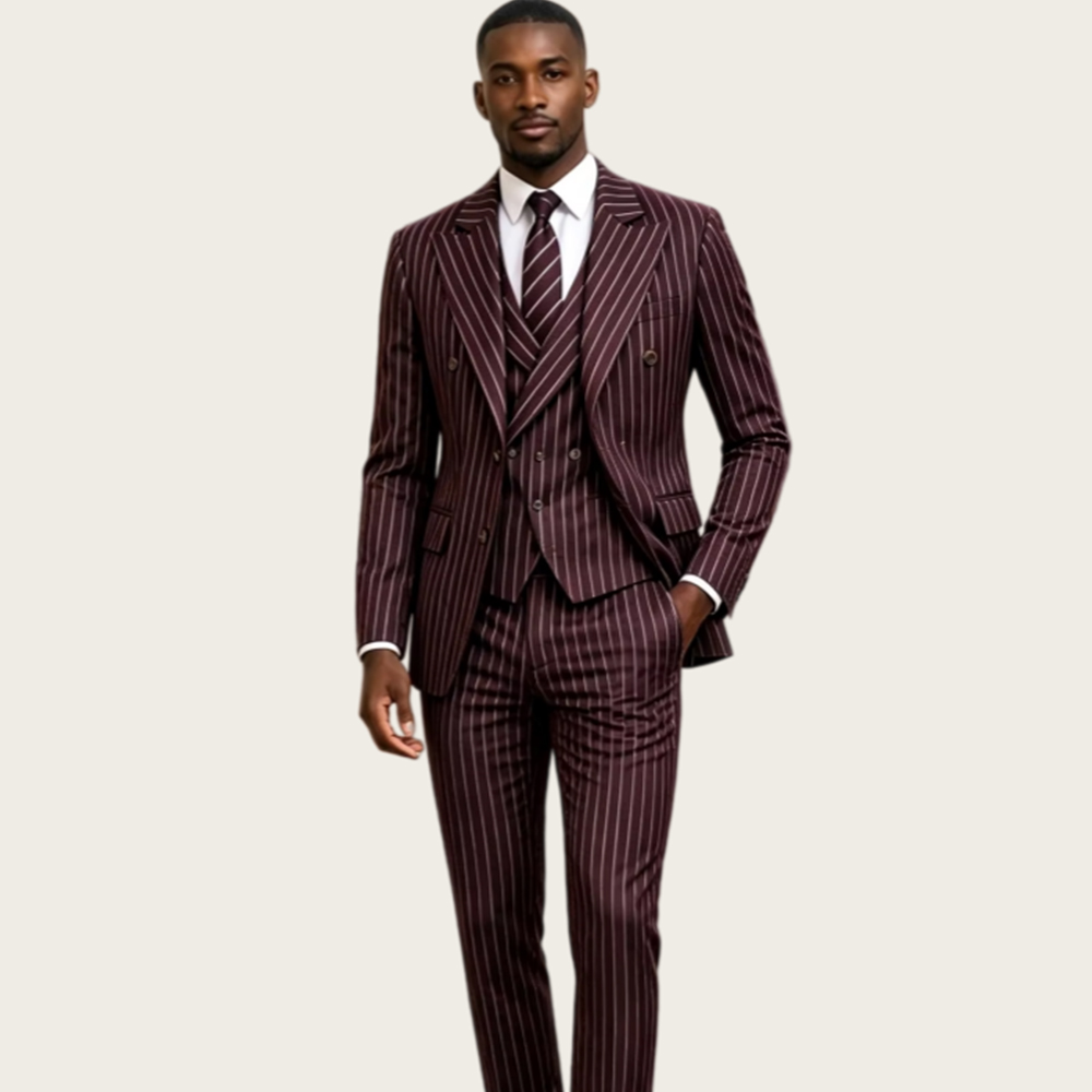 Ternos Masculinos Borgonha com - Slim Fit Blazer Men avaliação e preço