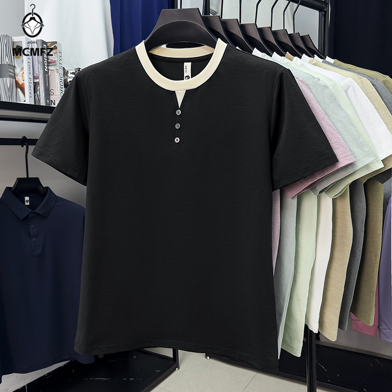 Camiseta Henley Masculina Casu - Men'S Fashion And Style avaliação e preço