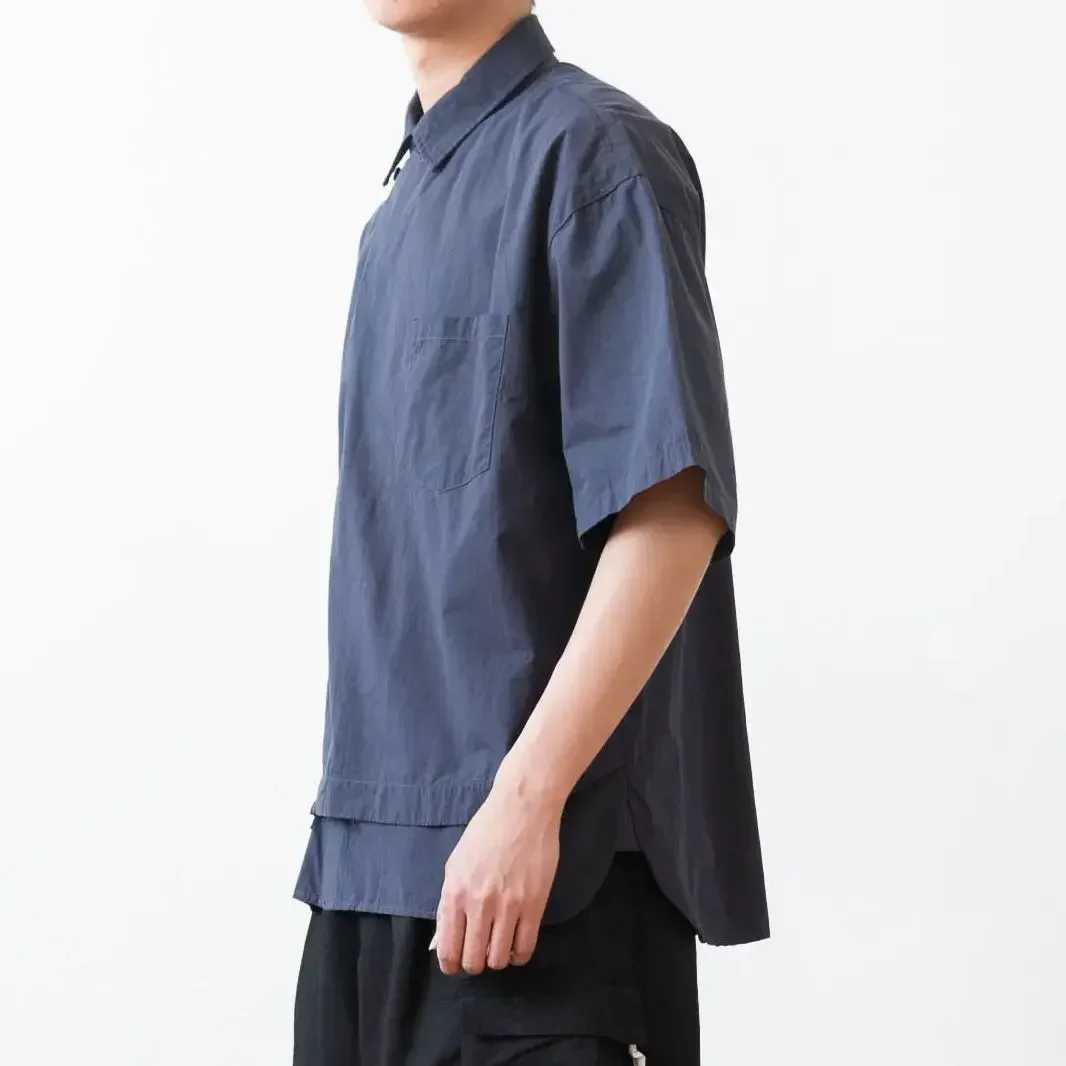 Moda verão azul escuro criativ - Men'S Fashion Online Stores avaliação e preço