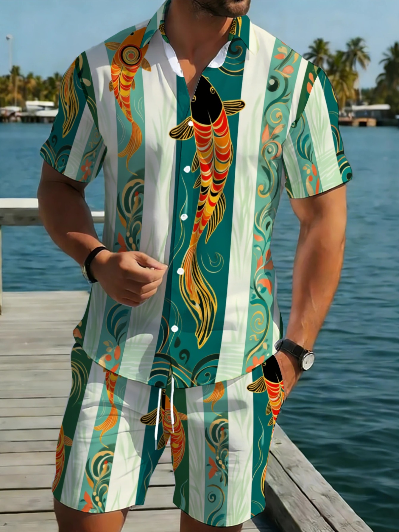 Conjunto Masculino de Verão co - Track Suit Men avaliação e preço