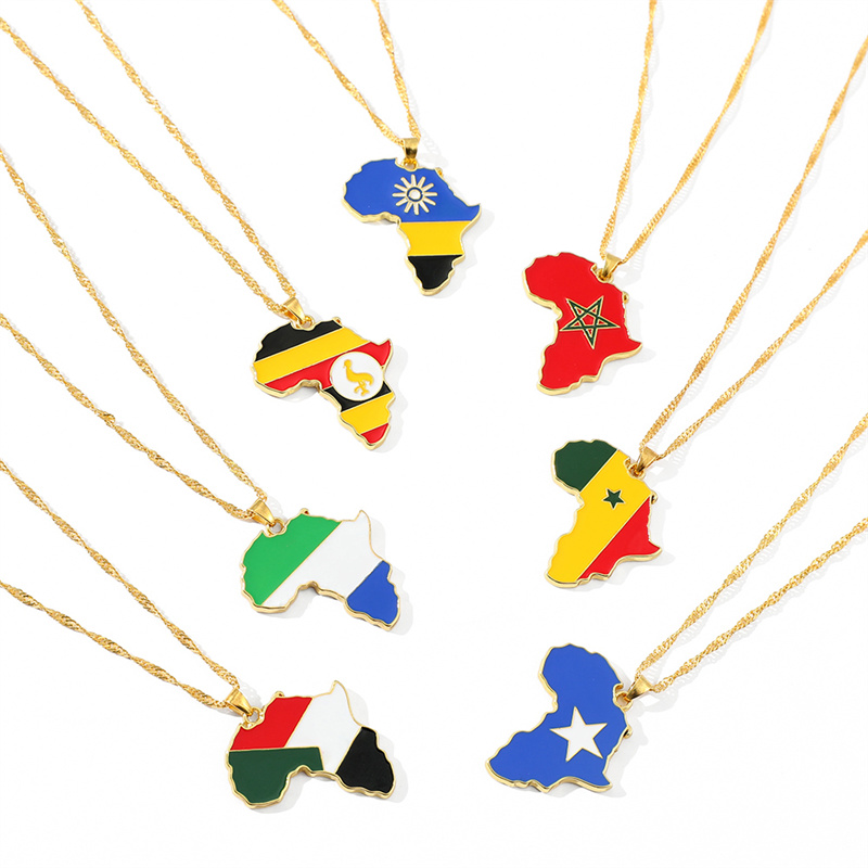 Colar de Metal com Pingente Cr - Men Fashion Uganda avaliação e preço